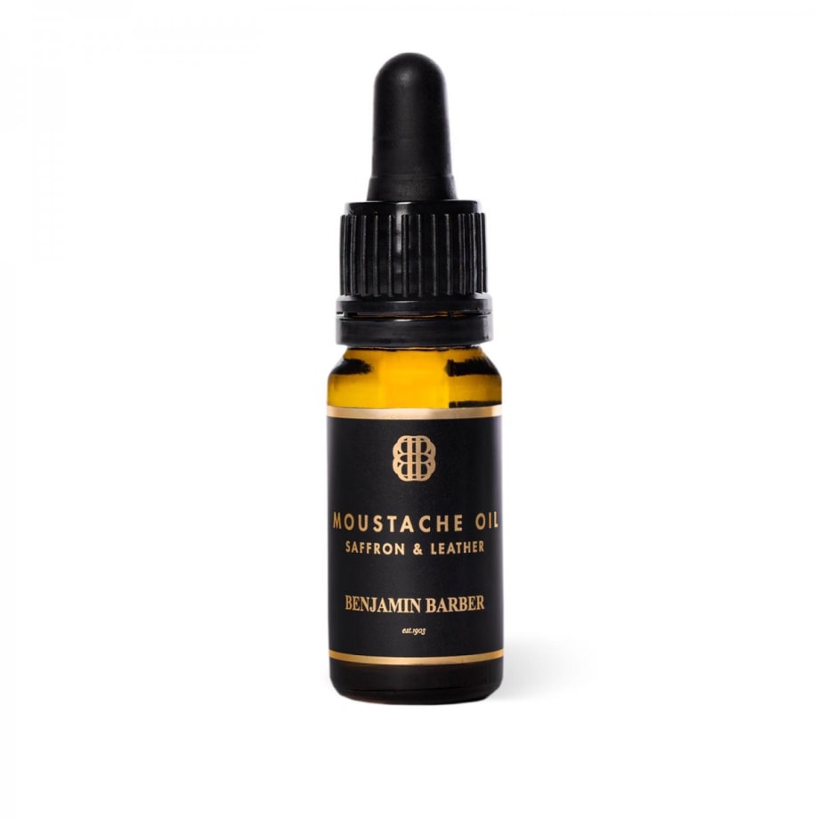 Benjamin Barber Moustache Oil Saffron & Leather 10 ml
